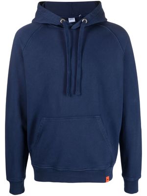 ASPESI long-sleeve cotton hoodie - Blue
