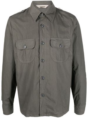 ASPESI long-sleeve cotton shirt - Grey