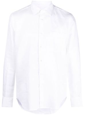 ASPESI long-sleeve linen shirt - White