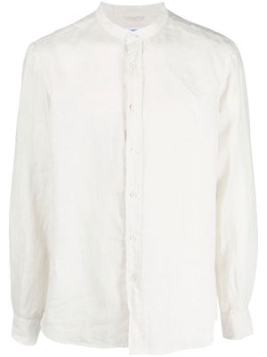 ASPESI long-sleeved linen shirt - Neutrals