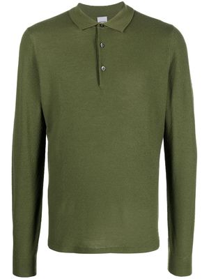 ASPESI long-sleeved polo shirt - Green