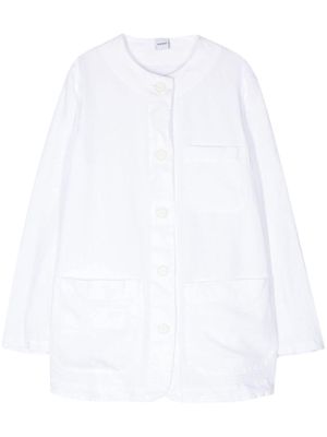 ASPESI longsleeved linen shirt - White