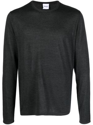 ASPESI mélange fine-knit jumper - Grey