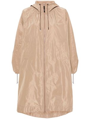 ASPESI mid-length zipped raincoat - Neutrals