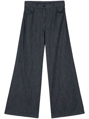 ASPESI mid-rise wide-leg jeans - Black