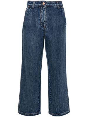 ASPESI mid-rise wide-leg jeans - Blue