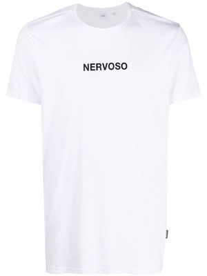 ASPESI Nervoso logo print T-shirt - White