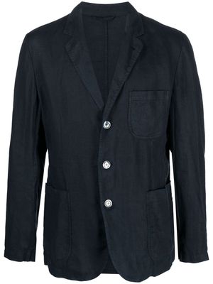 ASPESI notch lapels single-breasted blazer - Blue