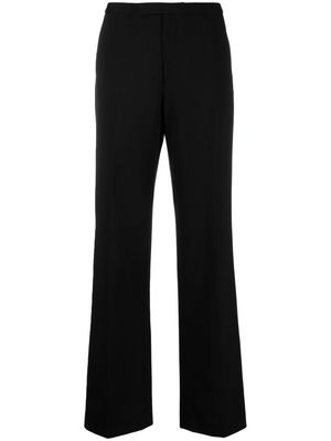 ASPESI off-centre flared trousers - Black