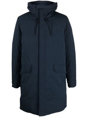 ASPESI padded hooded coat - Blue