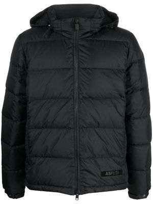 ASPESI padded zip-up jacket - Black