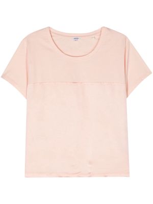 ASPESI panelled-design T-shirt - Pink