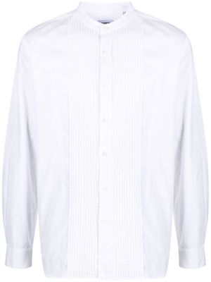 ASPESI pintuck-detail long-sleeved shirt - White