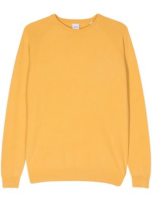 ASPESI piqué cotton jumper - Yellow