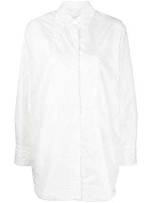 ASPESI plain long shirt - White