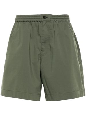 ASPESI poplin bermuda shorts - Green