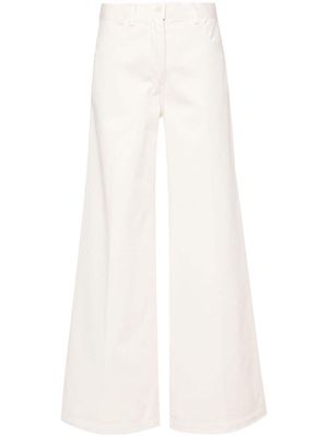 ASPESI pressed-crease wide trousers - Neutrals