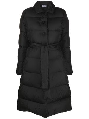 ASPESI quilted belted coat - Black