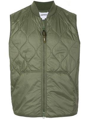 ASPESI quilted shell jacket - Green