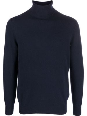 ASPESI roll-neck cashmere jumper - Blue