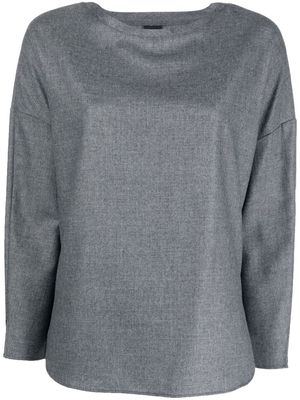 ASPESI round-neck blouse - Grey