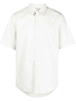 ASPESI short-sleeve cotton shirt - Grey