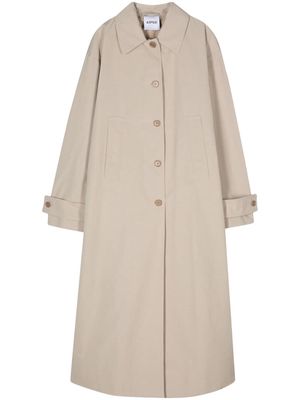 ASPESI side-slits trench coat - Neutrals