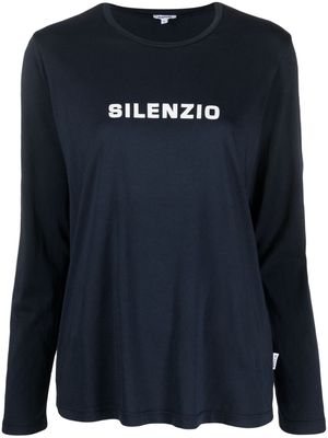 ASPESI Silenzio cotton T-shirt - Blue