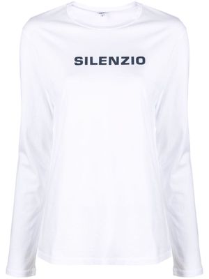 ASPESI Silenzio cotton T-shirt - White