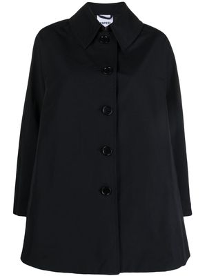 ASPESI single-breasted button-up coat - Blue