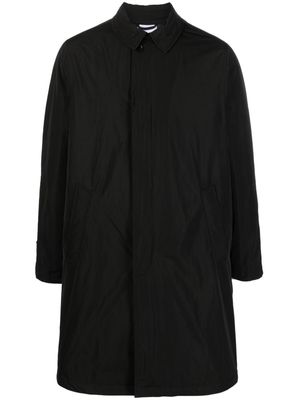 ASPESI single-breasted padded raincoat - 01241 NERO