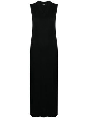 ASPESI sleeveless knitted dress - Black