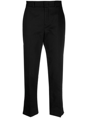 ASPESI slim-cut cropped trousers - Black
