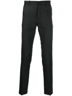 ASPESI slim-cut mid-rise trousers - Grey