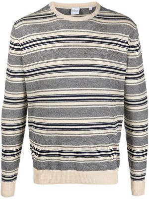 ASPESI striped knitted jumper - Neutrals
