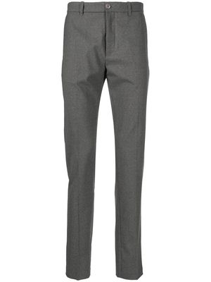 ASPESI tailored tapered wool-blend trousers - Grey
