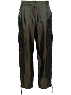ASPESI tapered-leg cargo trousers - Green