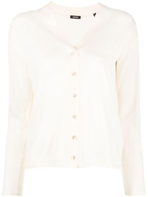 ASPESI V-neck cardigan - Neutrals