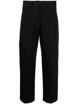 ASPESI wide-leg cropped trousers - Black