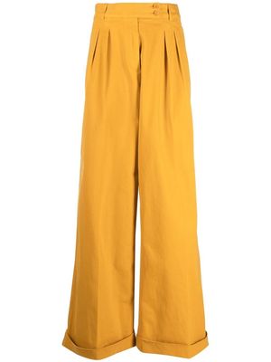 ASPESI wide-leg trousers - Orange