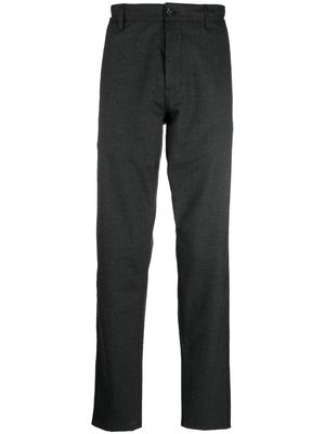 ASPESI wool-blend tapered trousers - Black