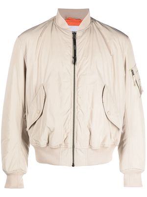 ASPESI zip-pocket bomber jacket - Neutrals