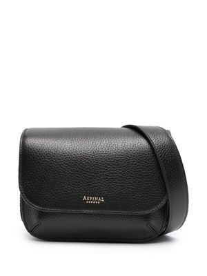 Aspinal Of London Ella leather crossbody bag - Black