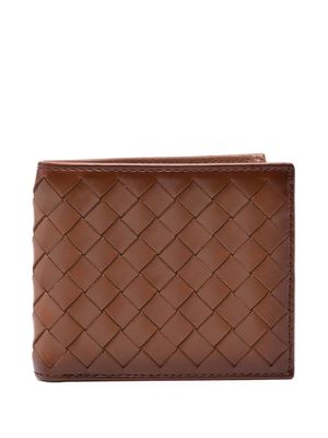 Aspinal Of London folded leather wallet - Brown