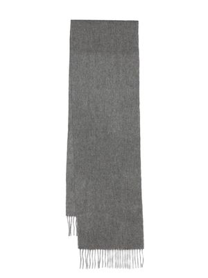 Aspinal Of London knitted cashmere scarf - Grey