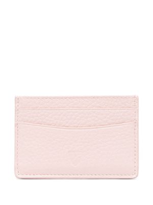 Aspinal Of London leather card holder - Pink