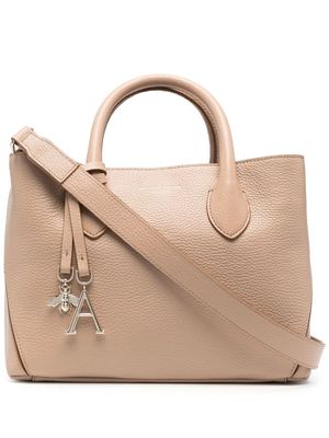 Aspinal Of London London leather tote bag - Neutrals