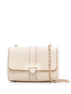 Aspinal Of London Lottie leather crossbody bag - Neutrals