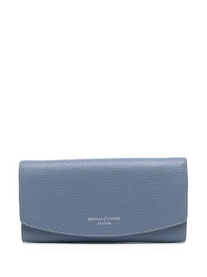 Aspinal Of London Madison leather purse - Blue