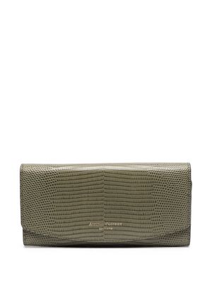 Aspinal Of London Madison leather purse - Green